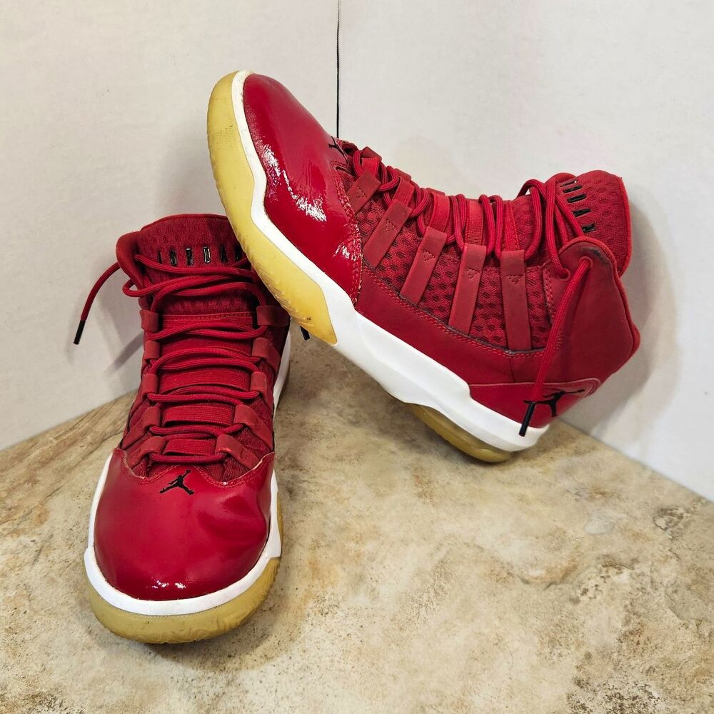 Jordan Max Aura Gym Red CQ9451-600 Mid Top Basketball Sneakers Men's 11